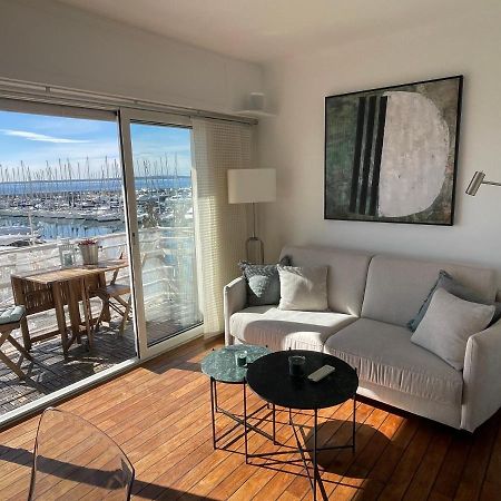 Le Petit Pinson Meerblick Port Golfe-Juan Extérieur photo
