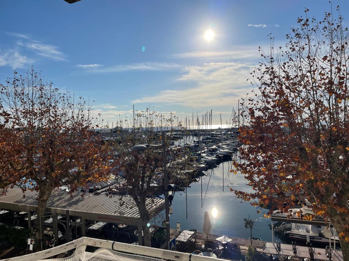 Le Petit Pinson Meerblick Port Golfe-Juan Extérieur photo