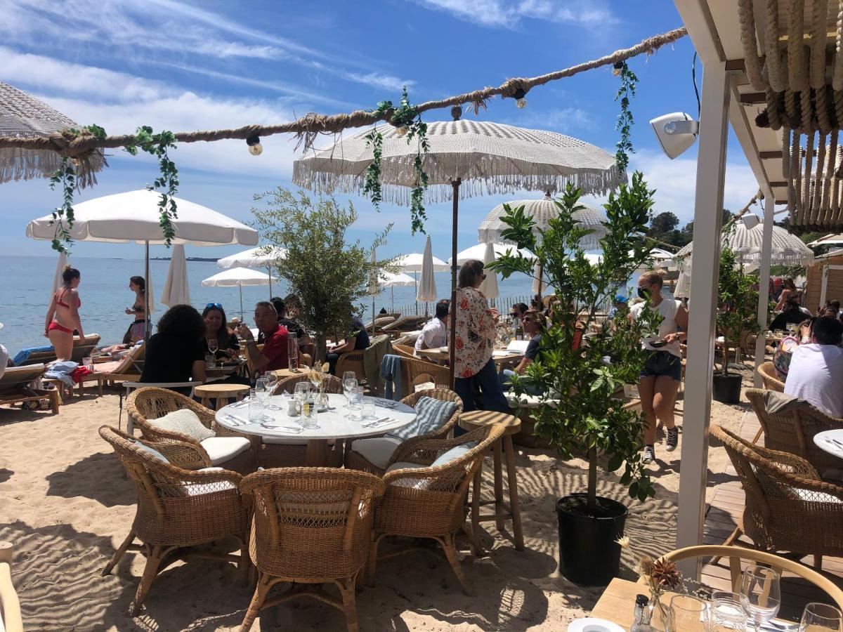 Le Petit Pinson Meerblick Port Golfe-Juan Extérieur photo