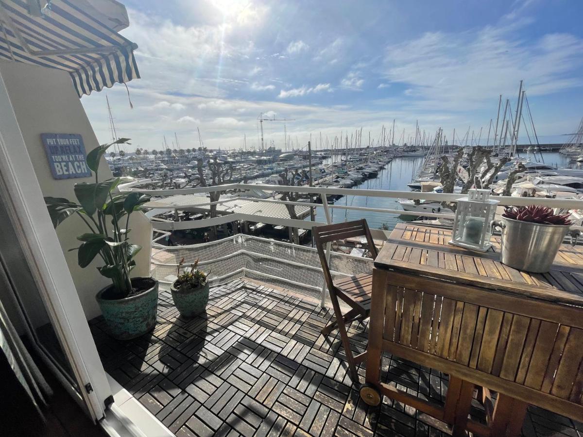 Le Petit Pinson Meerblick Port Golfe-Juan Extérieur photo