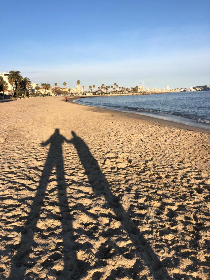 Le Petit Pinson Meerblick Port Golfe-Juan Extérieur photo